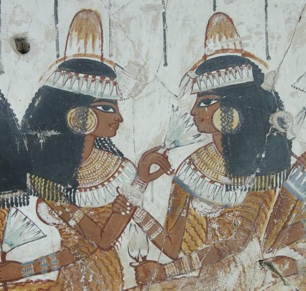 Найти портрет древнеегипетских близнецов очень трудно, потому что всех рисовали одинаково.