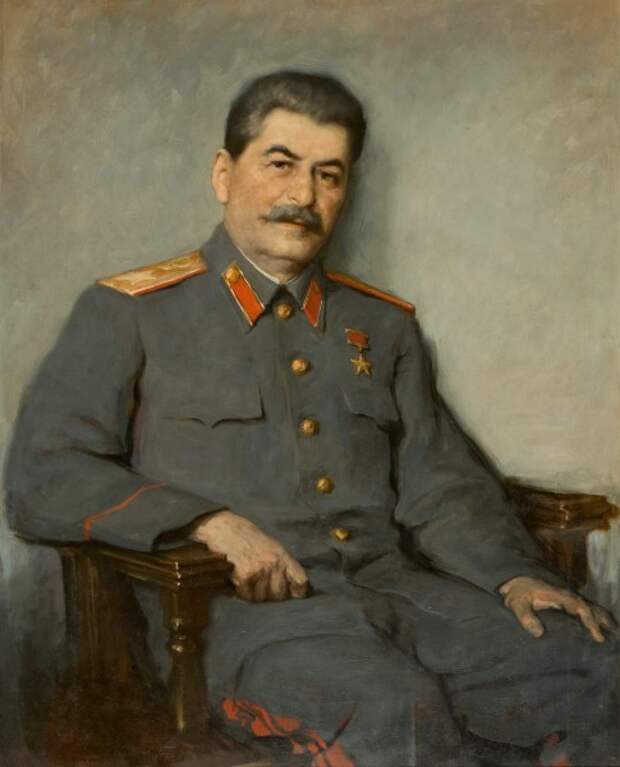 Портрет И. В. Сталина - Виртуальный Pусский музей