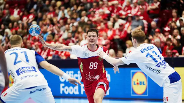 Российские гандболисты проиграли Исландии на чемпионате Европы