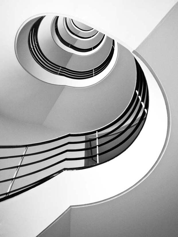 Спиральные лестницы spiralnielestnici 28 Головокружительная красота спиральных лестниц
