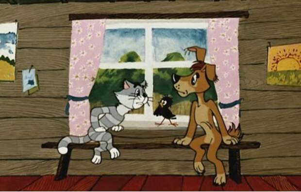 из мультфильма «Трое из Простоквашино» /1978 г
