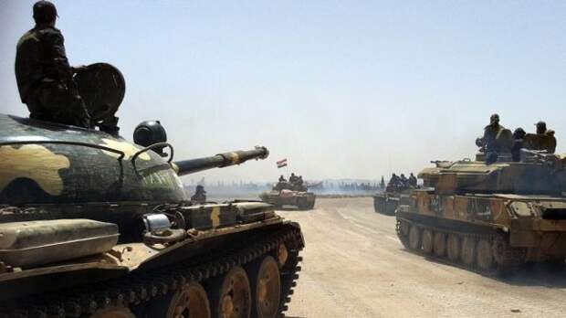 Огромные колонны с подкреплениями Армии Сирии прибывают в Алеппо перед массированным наступлением