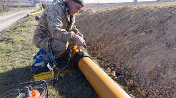 В Крыму построено больше 20 километров газораспределительных сетей