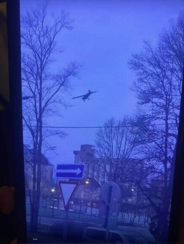 удар по порту Выборга наносился легкомоторным планером именно он попал на камеры