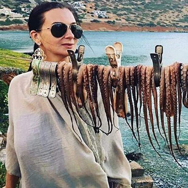 Екатерина Стриженова на отдыхе. Фото: ВокругТВ