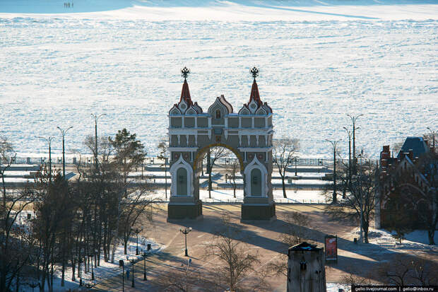 Благовещенск с высоты