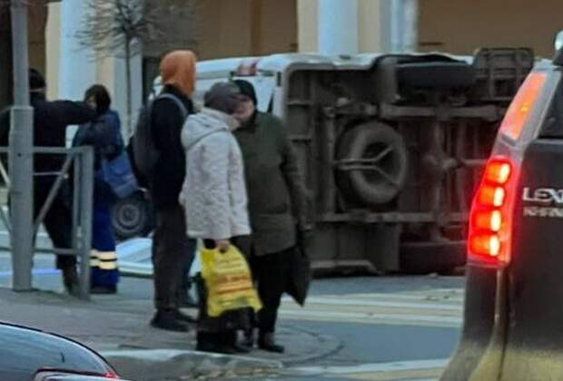 Авария в Рязани вчера на Новоселов