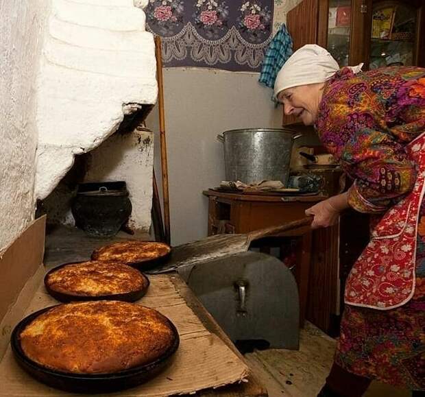 Сонник печь пироги в русской печи