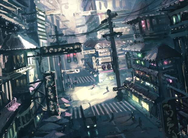 Фэнтези от Wang Ling