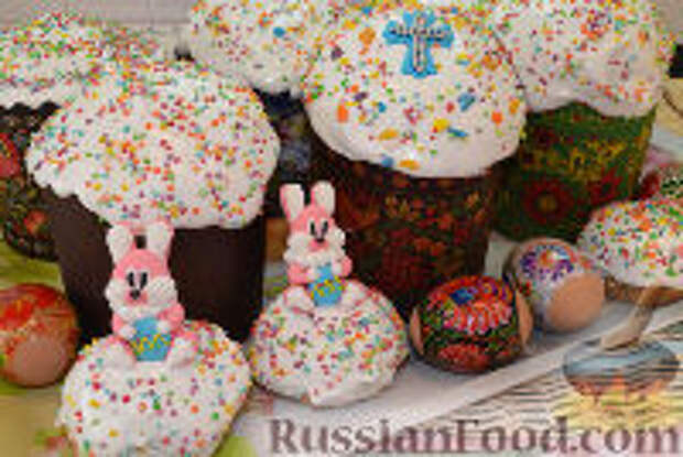 Фото к рецепту: Кулич