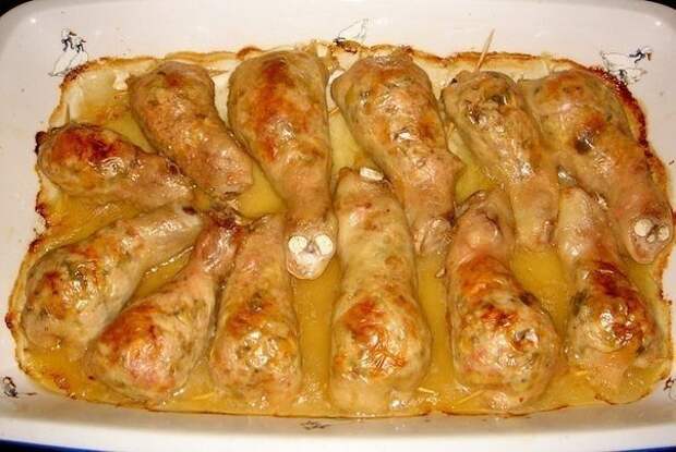 2lUoNn7PWqo Вкуснейшие фаршированные грибами и сыром куриные ножки