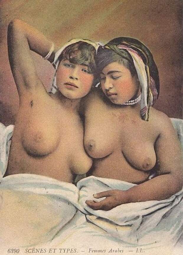 Эротические фотографии арабских женщин XX века