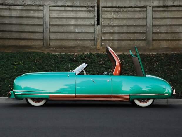 Chrysler Thunderbolt - "The Car of the Future" 1940 года Thunderbolt, chrysler, концепт-кар, олдтаймер