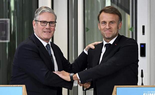 «До последнего европейца!»: Макрон и Стармер рвутся поиграть в войнушку