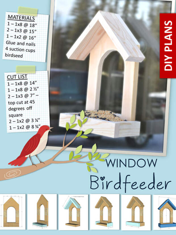 Окно Birdfeeder