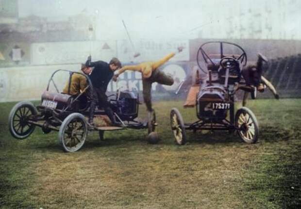 Авто поло, 1915.