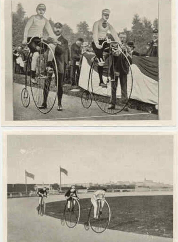 первые вело-гонки