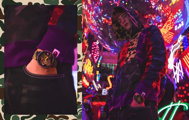Главная коллаборация этого лета: Swatch Х BAPE