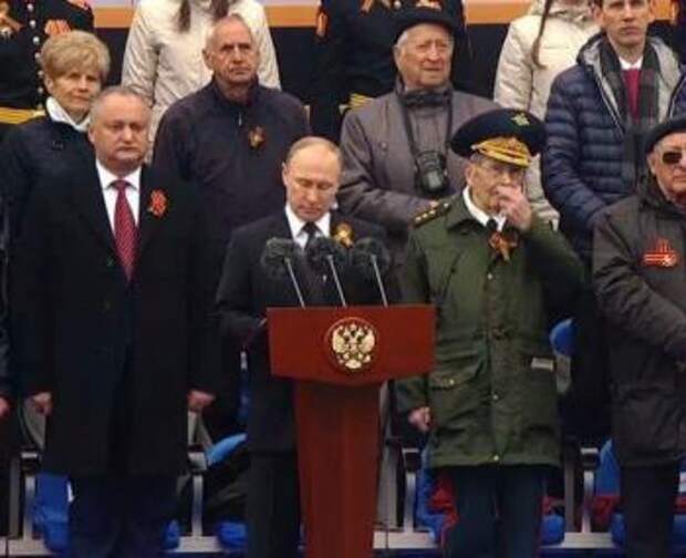 Путин ни разу не произнёс слова "немецкий" или "германский" фашизм в своей речи на Параде Победы 