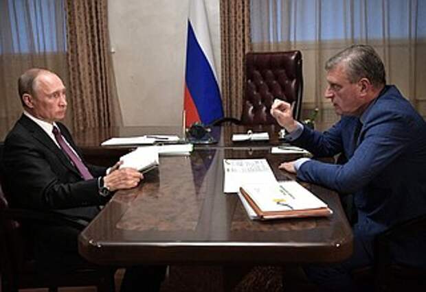 Встреча с врио губернатора Кировской области Игорем Васильевым