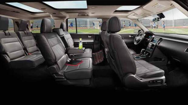 Интерьер салона Ford Flex.