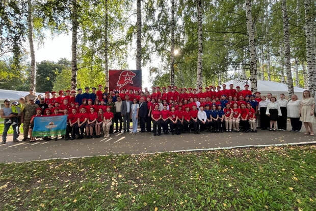 Юнармейцы Сарапула приступили к военно-патриотической смене «Служить России»