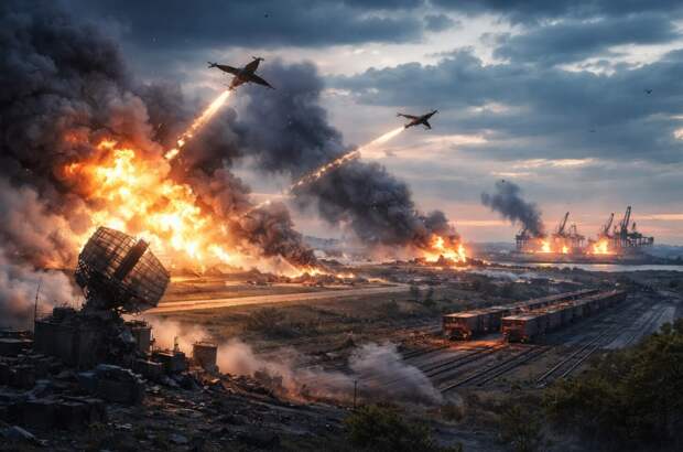 Удары ВС РФ по Кульбакино и Одессе сорвали связи и портовую логистику