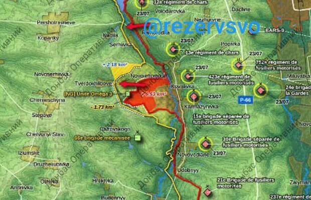 Войска РФ наступают на северо-восточном фронте