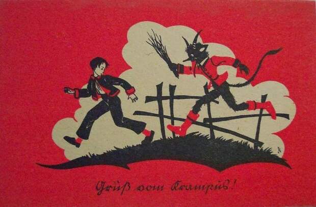 Крампус садистcкий приятель Санта Клауса krampus10 Крампус садистcкий приятель Санта Клауса