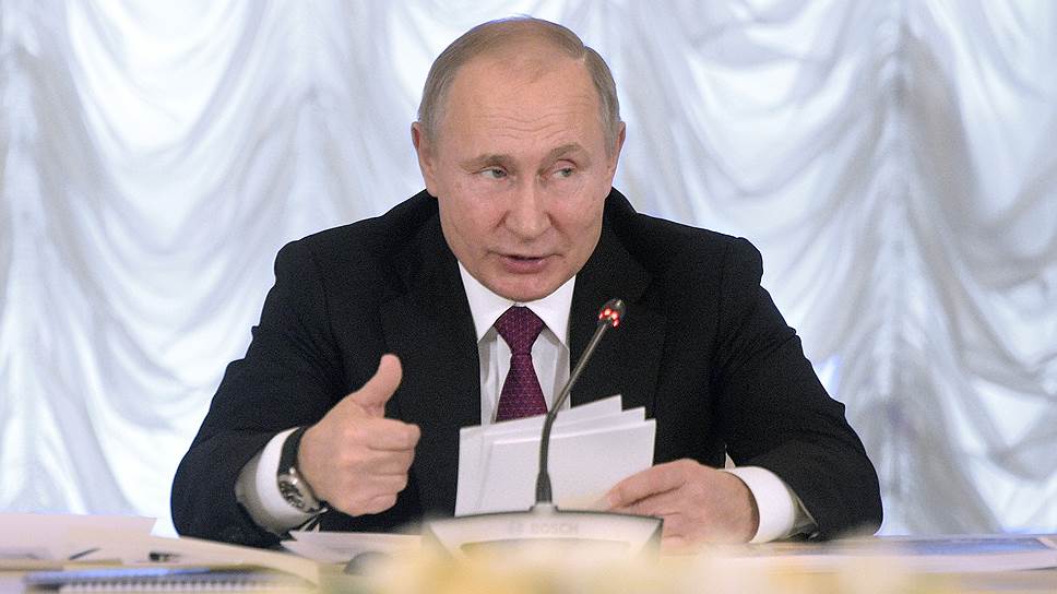 Президент России Владимир Путин