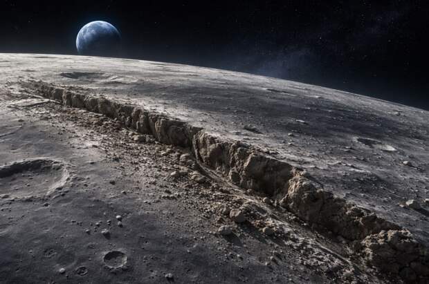 Экипаж «Ориона» увидел на обратной стороне Луны новые кратеры и вспышки от метеороидов