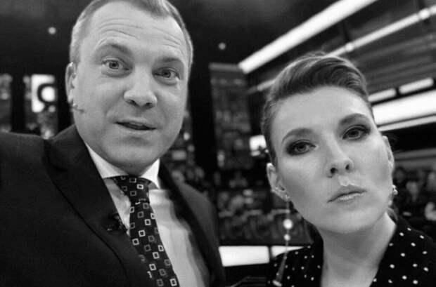 Евгений Попов и Ольга Скабеева