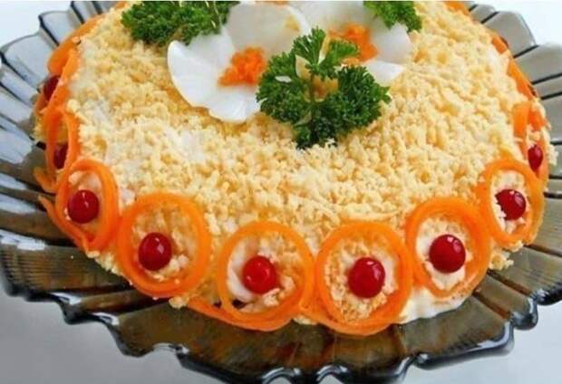 Рецепты вкусных салатов
