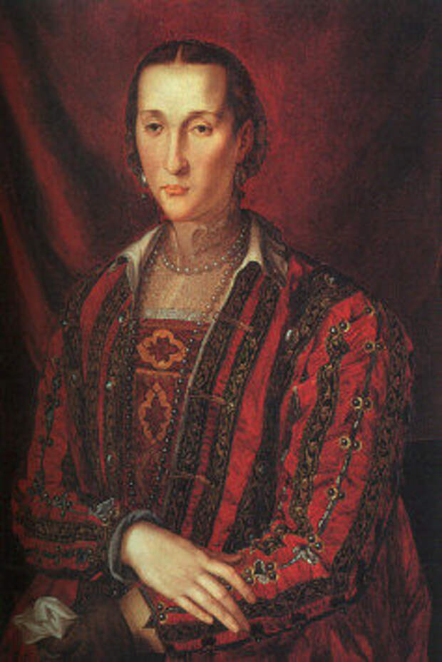 А. Бронзино, Портрет Элеоноры  Толедской,  1560, Национальная  Галерея, Лондон
