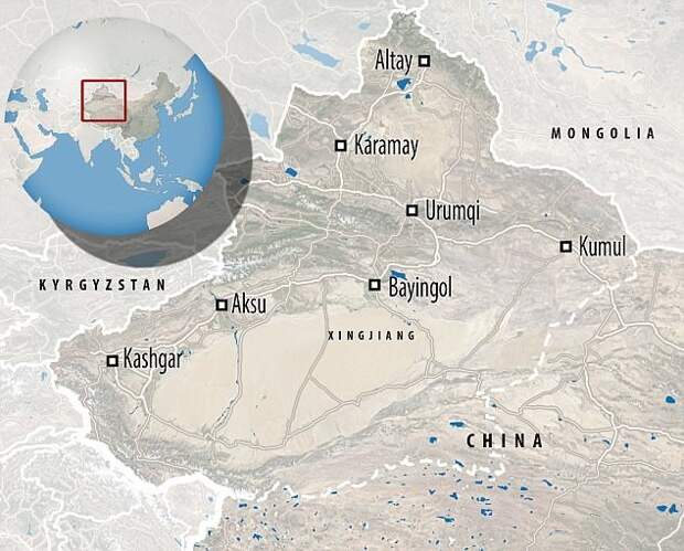 Синьцзян-Уйгурский автономный район расположен на северо-западе Китая. китай, мусульмане, экстремисты