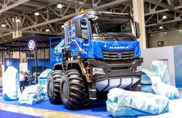 КАМАЗ представил новейший тягач для Арктики