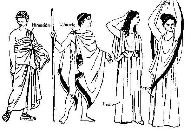 древнегреческая мода