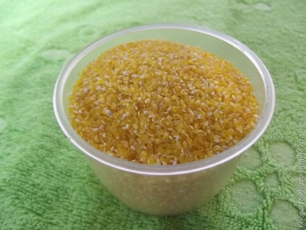 кукурузная каша в мультиварке