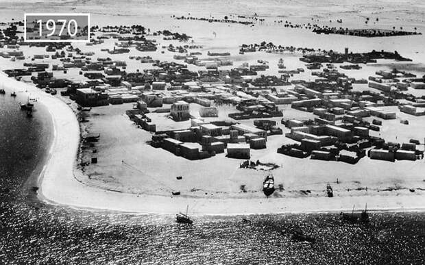 Так выглядел Абу Даби в 70-х годах прошлого века.