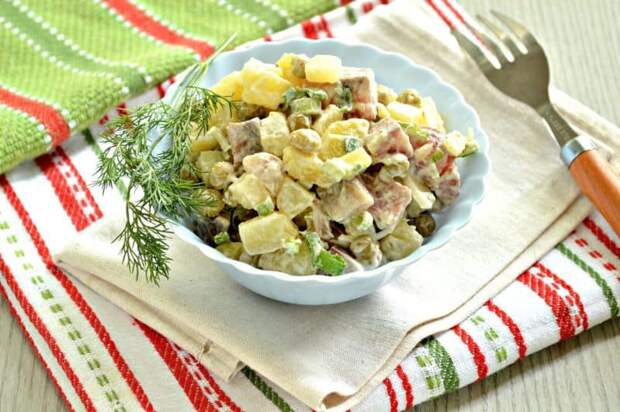 Рецепты вкусных салатов