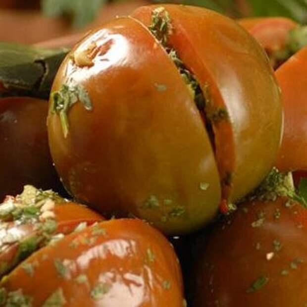Помидоры по-армянски на зиму – просто и очень вкусно