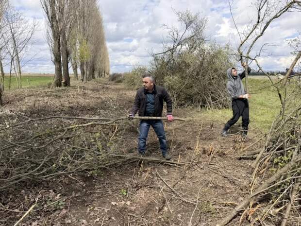 В Шовгеновском районе проходят мероприятия по наведению санитарного порядка