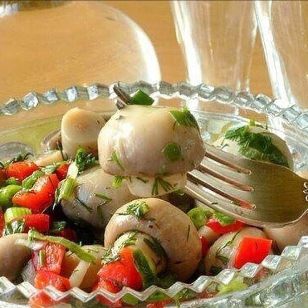 МАРИНОВАННЫЕ ШАМПИНЬОНЫ ЗА 2 ЧАСА