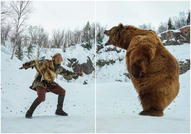 Александр Людвиг в роли Бьёрна, фотография Стива Уилки.