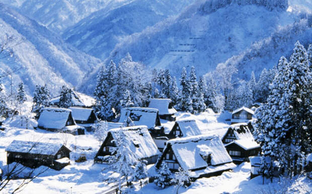 Японская горная деревня