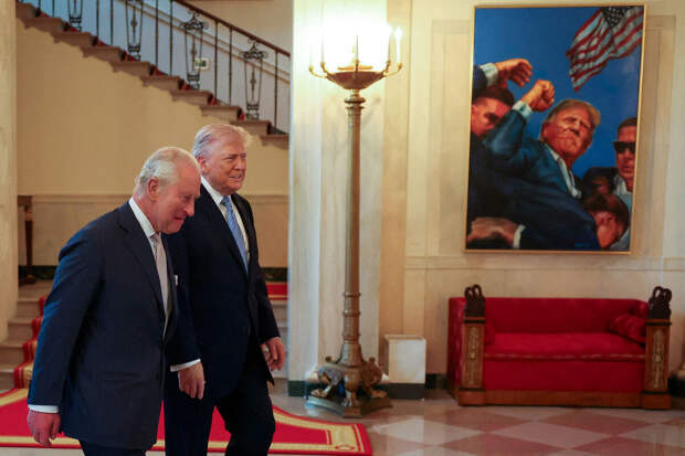 Politico: Карл III бросил вызов Трампу своей речью в конгрессе США