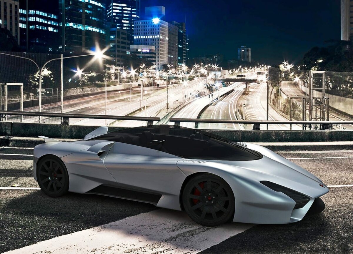 Самая мощная машина в мире - SSC Tuatara Гиперкар-ящер, который делали восемь лет: 1750 сил и 480 км/ч