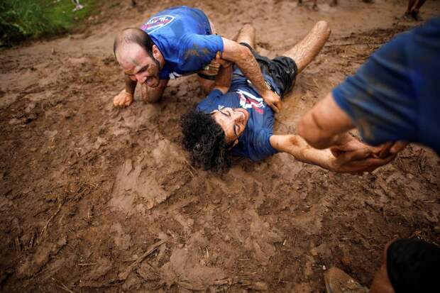 Ежегодная гонка по грязи Run Mud в Тель-Авиве
