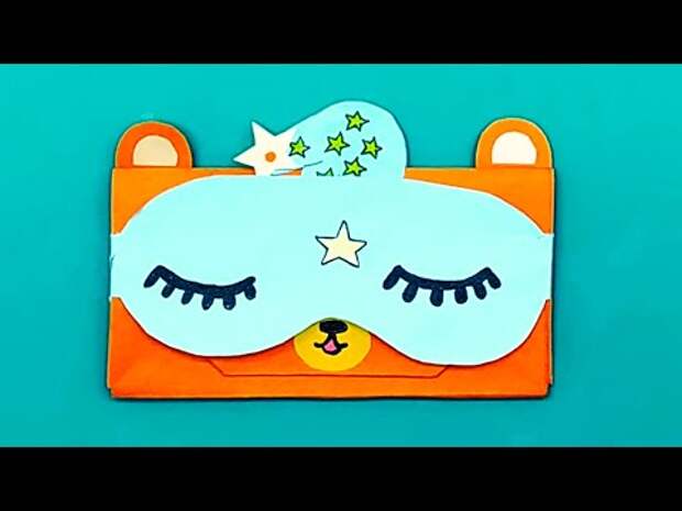 Кошелек органайзер из бумаги а4 без клея Origami Wallet Мини оригами ор...