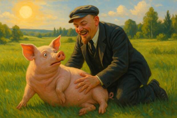 Ленин и свинья.jpg